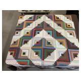 Contemporary Checkerboard Pattern Quilt