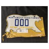 Northwest Territories License Plate