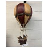 Wood Machine Carved Hot Air Balloon