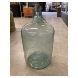 Embossed Glass Water Bottle