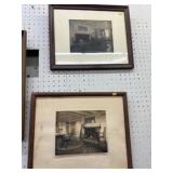 2 Wallace Nutting Framed Prints