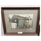 Original Painting By S. Arthur Shoemaker 1972