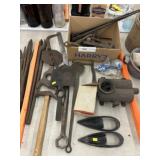 Stove Plate Lifters, Early Tools, Grinder
