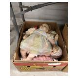 Asst of Plastic Body Dolls