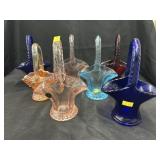 7 Westmoreland Glass Baskets