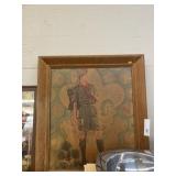 Boy Scout Framed Print