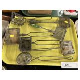Grouping of Vintage Strainers