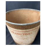 20 Lb. Peanutines Cardboard Bucket w/ Bale Handle