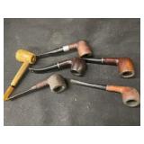6 Various Smoking Pipes