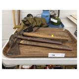 Hatchet w/ Grooving Axes