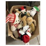 Box of Plush toys