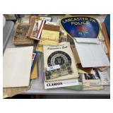 Lanc. Historical Society & Ephemera