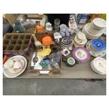 Tumblers, Bottles & Chinaware Plates
