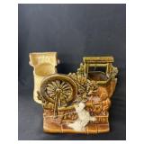 2 Pcs. McCoy Art Pottery & Unmarked Pc.