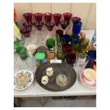 Colored Glasses & Wine Tumblers