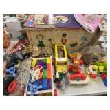 Fisher Price Toys & Tin Toy Box