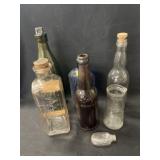7 Vintage Bottles