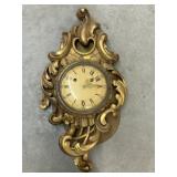 Guilt Plated Swedish Wall Clock