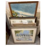 8 Various Framed Prints & Pictures