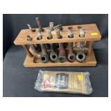 Selection Vintage Figural & Reg. Smoking Pipes
