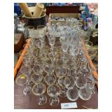 Clear Glass Stemware