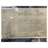 1763 Cumberland Co. Surveyors Document