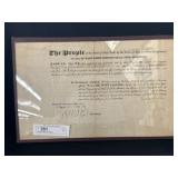 1822 NY Officer Appt. Signed