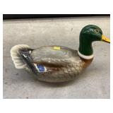 Duck Decanter w/ Figurine
