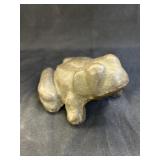 Cast Metal Frog