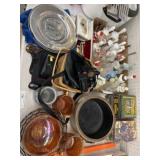Decorative Bells, Carnival Glass, & Home Decor