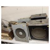 Speakers w/ Assorted Electronics