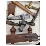 Antique Molding Plane w/ Blade & Vintage Hand Tool