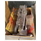 (4) Boxes of Air Hose, Hardware & Tarps