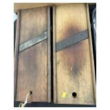 (3) Single Blade Slaw Boards