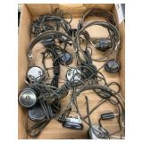 Grouping of Vintage Headsets