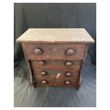 4-Drawer Miniature Chest of Drawers