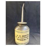 HH Martin Manheim Oil Can