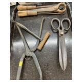 Vintage Tools w/ Hay Hook