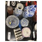 Decorative Chinaware w/ Change Holder