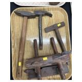 Molding Plane & Vintage Hammers