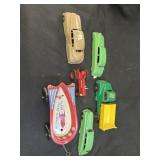 Grouping Plastic Hubley & Vintage Toy Vehicles