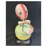Vintage Paper Mache Candy Container