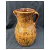 Ned Foltz Redware Pitcher