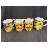 Grouping of Starbucks Mugs