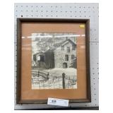 Framed Watercolor