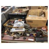 Asst of Hardware, Toolboxes & Hand Tools