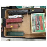 American Flyer Locomotive w/ Freight Cars