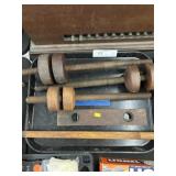 Wooden Screw Clamps w/ Level