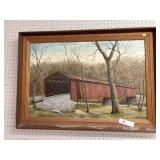 Rhoda Baldnor Oil on Board