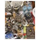 Figurines, Coffee Pot & Table Lights